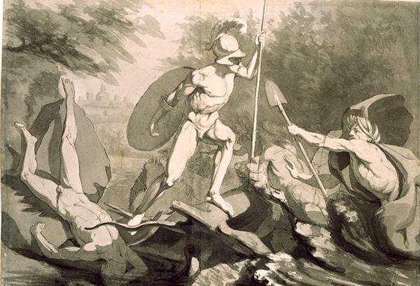 Fight of Achilles with the River Scamander