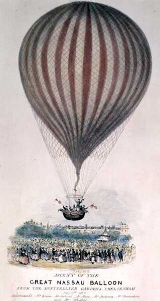 Ascent of the Great Nassau Balloon