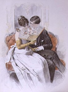 A Christmas Carol, engraved by Eugene Gaujean 1850-1900 pub. by Robert Dunthorne, 1891