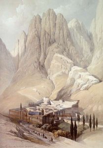 Pilgrims approaching Jerusalem