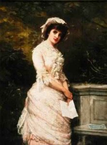 Relating his Adventures 1881