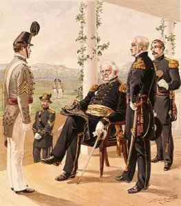 General Stonewall Jackson at the First Battle of Bull Run 17th August 1861