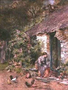 A Moment of Rest on Washday