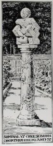 Cross section of a landscape from Thomas Mawsons The Art and Craft of Garden Making 4
