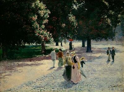 At the Edge of the Park 1894