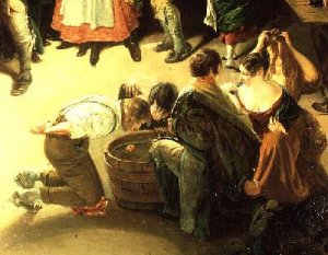 Robin Hood and his Merry Men Entertaining Richard the Lionheart in Sherwood Forest