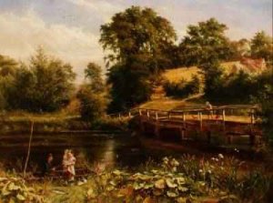 A Frigate off the Eddystone Lighthouse