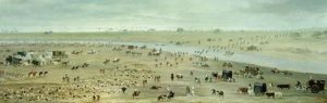 Crossing the Riachuelo River Buenos Aires Argentina 1865