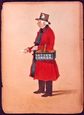Letter Carrier Joe Hunt 1842
