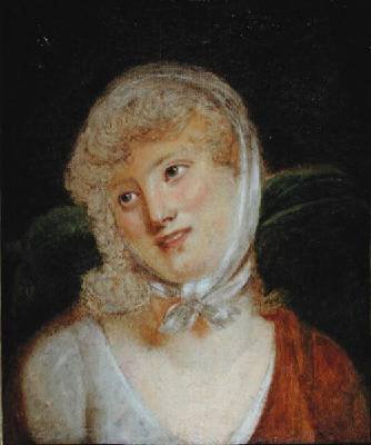 Portrait of Marie Laczinska 1786-1817 Countess Walewska