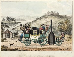 A Four in Hand Race at the Five Bells Tavern New Cross