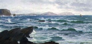 Plymouth Sound by Moonlight