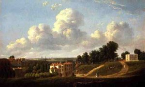 Blackheath view over Hyde Grove