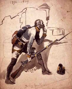 Private soldier of the Hungarian Infantry