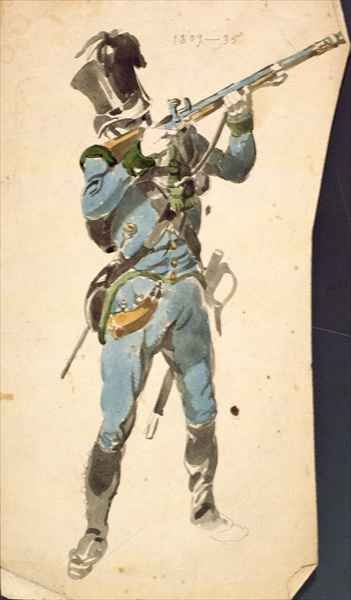 A Rifleman of the Austrian Jaegers the Prestige Corp of a National Elite