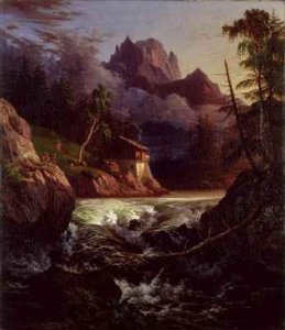 View from a Grotto over the Amalfi Coast