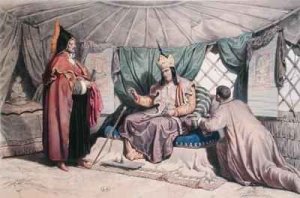 Kalmuk Women in their tent