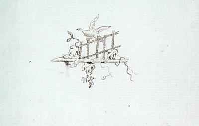 Drawing from Michael Faradays scrapbook 8