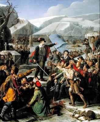 Gustaf Vasa 1496-1560 Addressing the Peasants of Dalecarlia