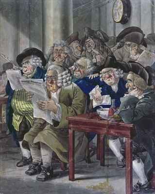 Stockjobbers Extraordinary satirical sketch