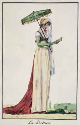 Reading from Modes et Manieres du Jour a Paris