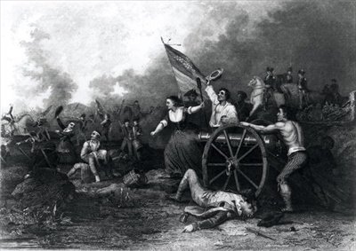 Moll Pitcher at the Battle of Monmouth