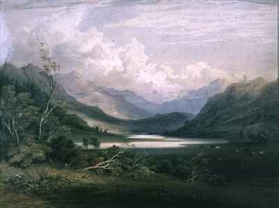 Scene in the English Lake District 2