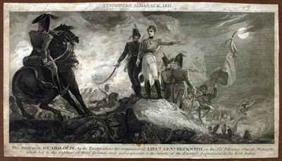 The Attack upon Guadeloupe, by the troops under the command of Lt. Gen. Beckwith