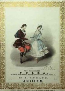 A Drawing Room Day, music cover for the 'West End Polka'