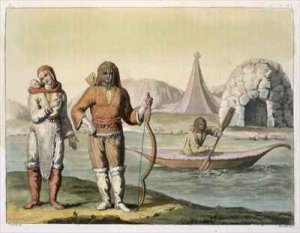 A slave family of the Loango tribe, Surinam