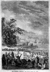 The Tankadere was lifted like a feather