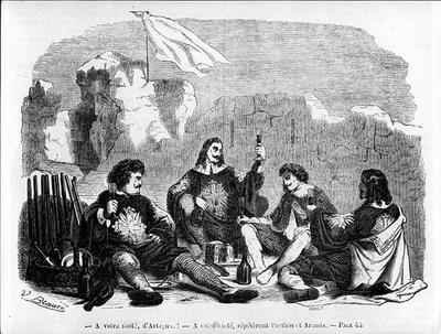 The Meal during the Siege of La Rochelle