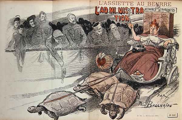 Caricature of the French Administration