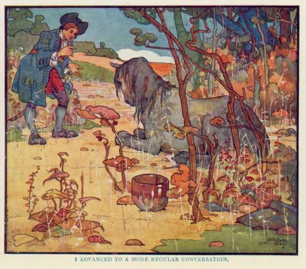 I advanced to a more regular conversation