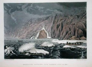 A portage in Hoarfrost River