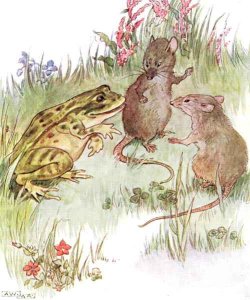 Saw a prison and in it the white ghost of a mouse