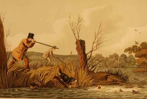 Hunting Scene, The Meet