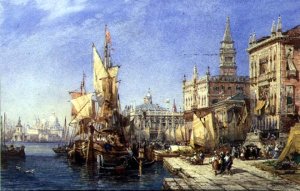 The Riva degli Schiavoni, Venice