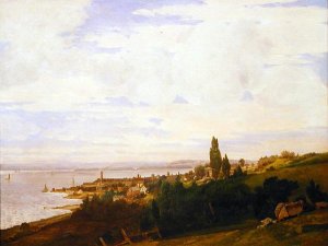 View of the Hudson near Sing Sing, New York, late 1840s