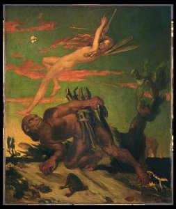 Ariel and Caliban, 1837