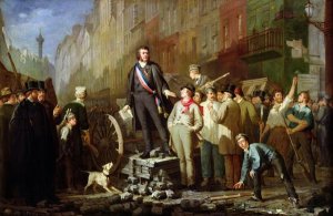 Baudin on the Barricade of Faubourg Saint-Antoine, 3rd December 1851